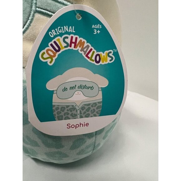 Squishmallows 8” Sophie White Lamb Soft Cuddly Stuffed Animal Plush Toy Pillow - Picture 7 of 8